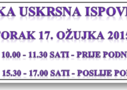 uskrsna ispovijed 2015