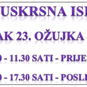 velika uskrsna ispovijed 2018