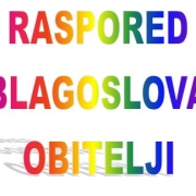 raspored blagoslova