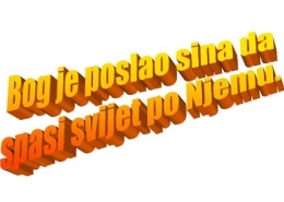 Bog je poslao