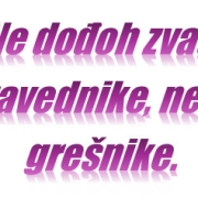 ne dođoh