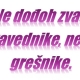 ne dođoh